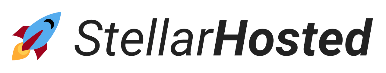 Stellar Hosted logo